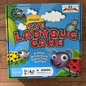 NEW The Ladybug Game - Colorful Kids Board Game family fun games